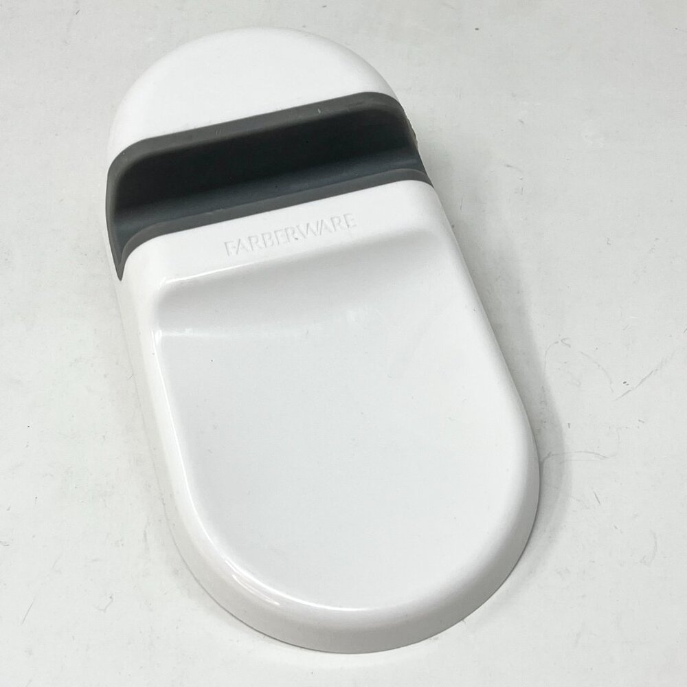 White Farberware PRO SPOON REST & TABLET HOLDER 5247629 Spoonrest